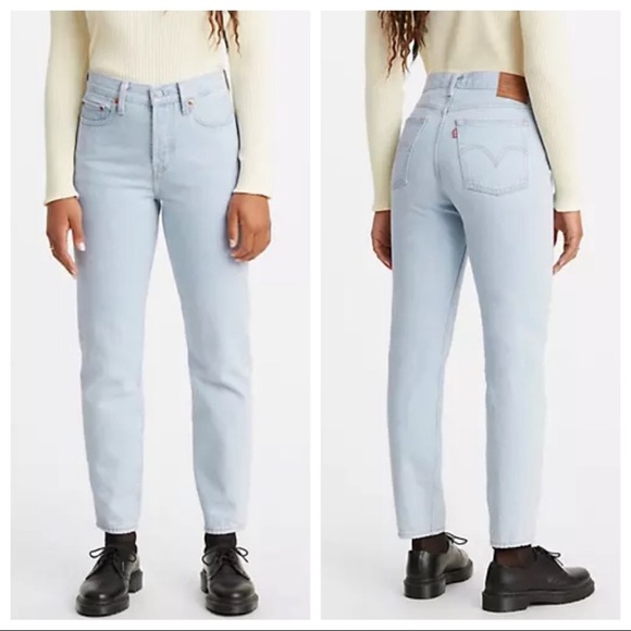 NWT Levi’s Wedgie Fit Ankle Jeans in Signal Lost - Picture 6 of 6